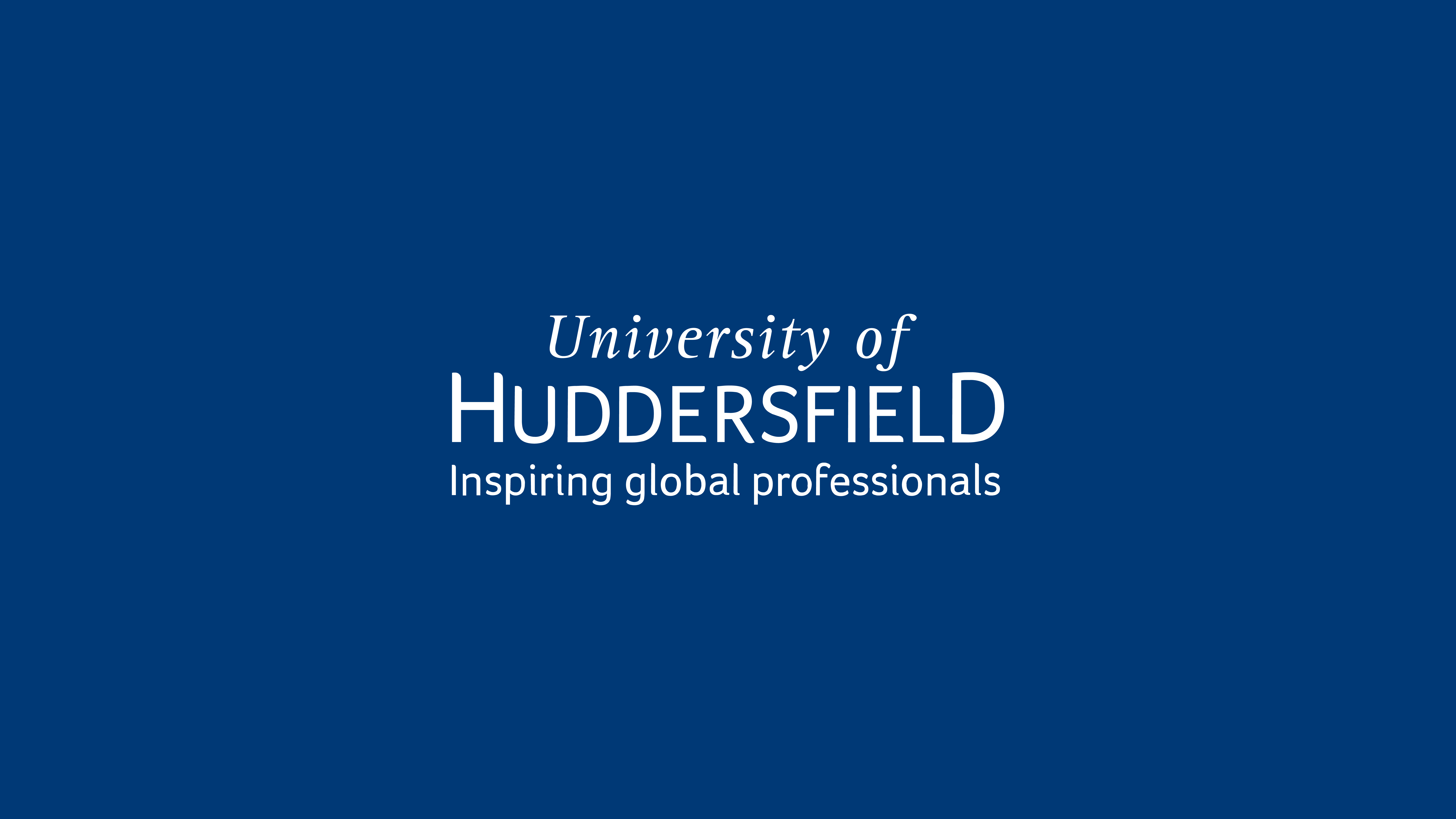 The University of Huddersfield Logo