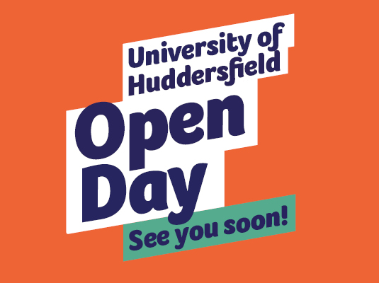 Open day banner on mobile