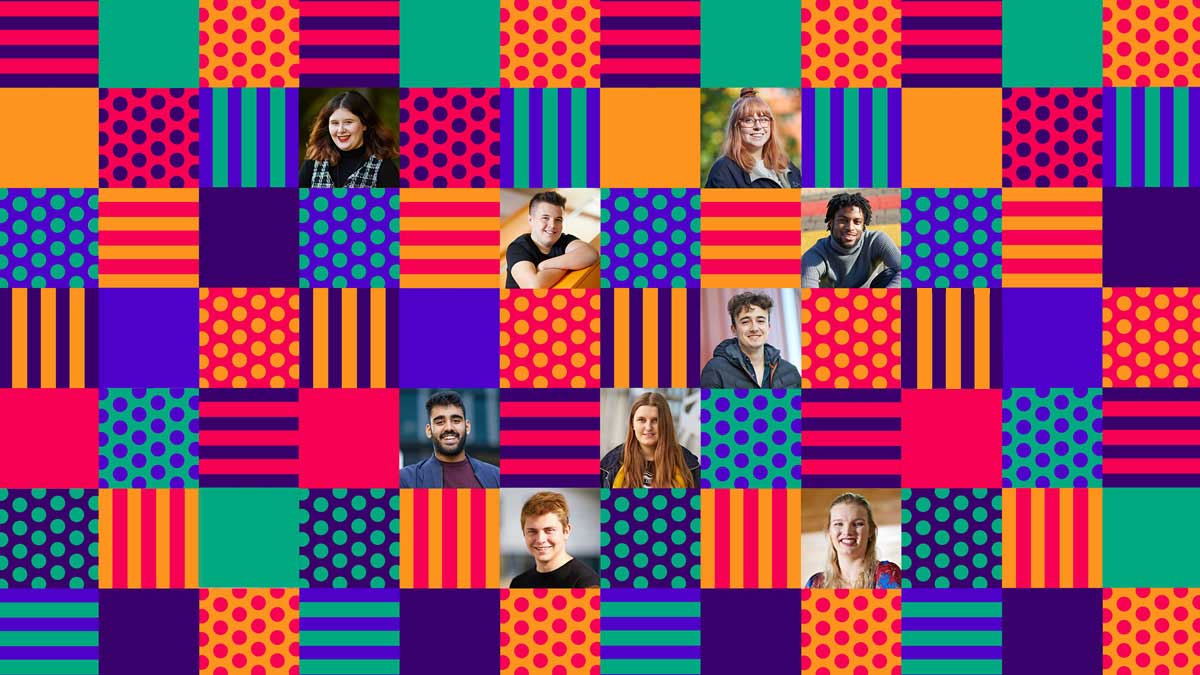 Graphic header for the student blogs