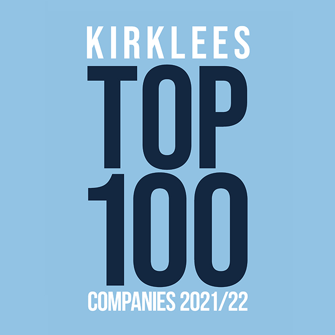 Kirklees Top 100 Companies Logo