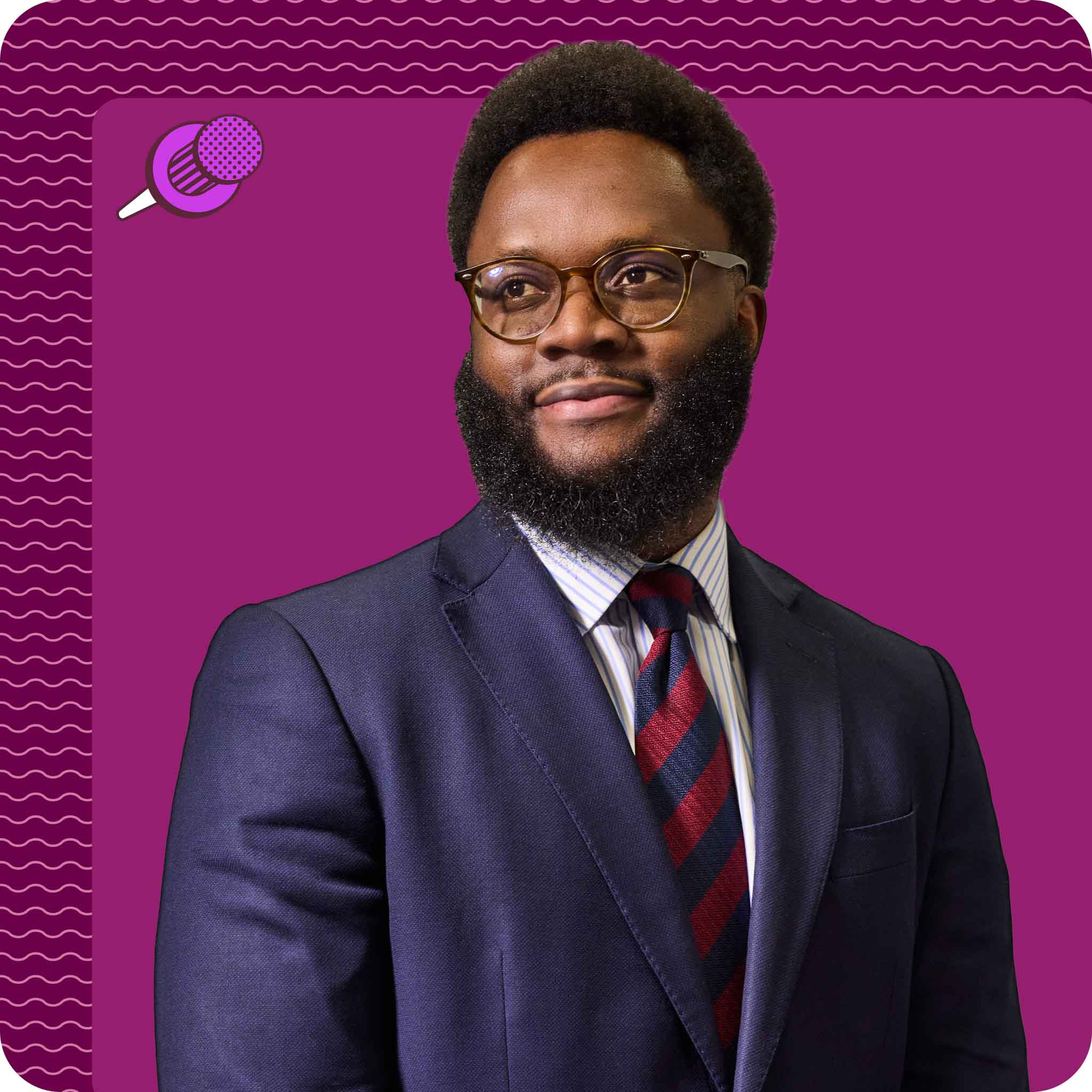 Image of a lecturer in from the school of Business, Education and Law