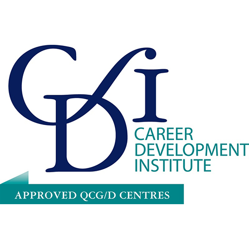 The Career Development Institute logo for approved QCG/D centres.