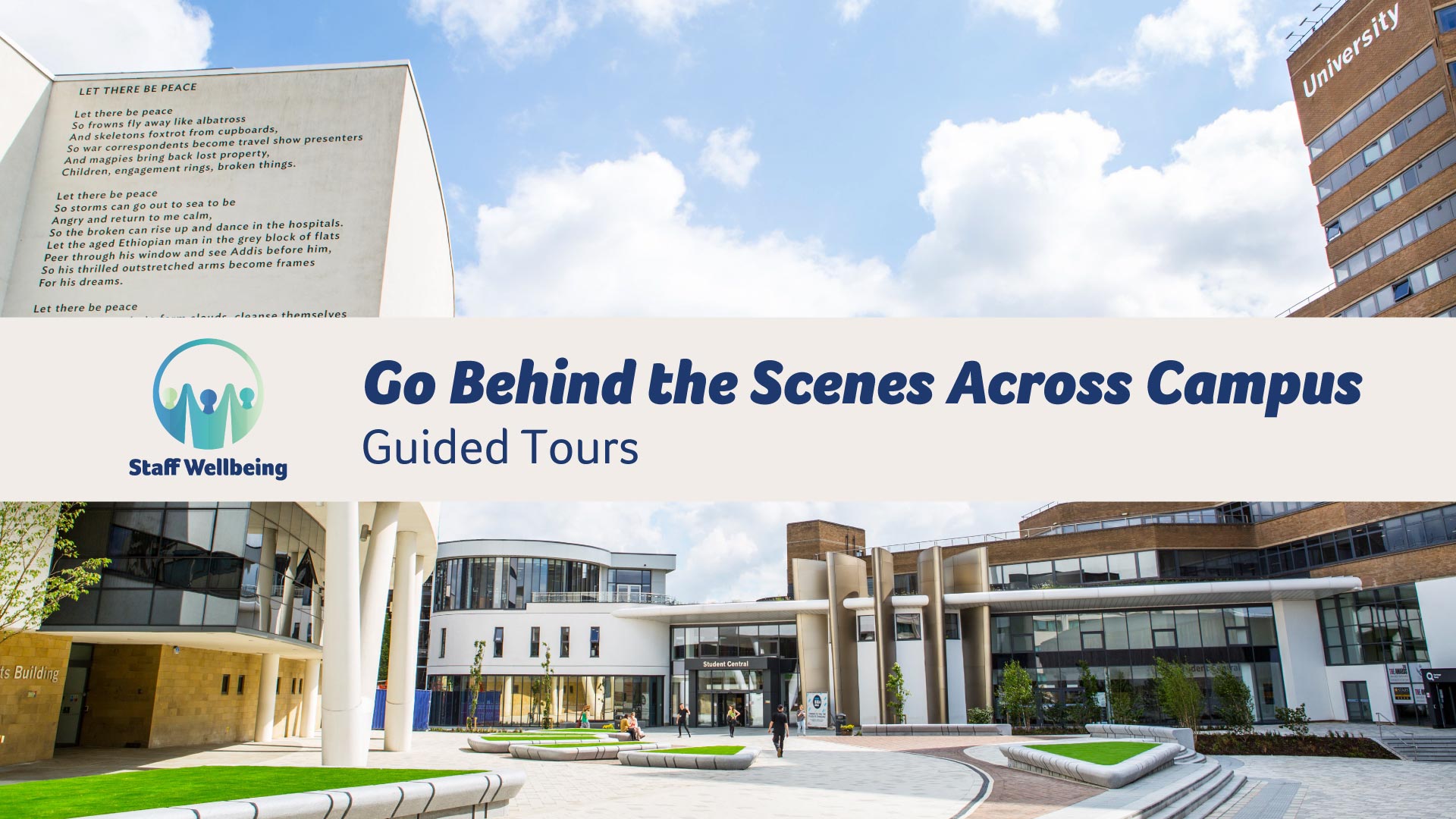 Campus Tours on Wellbeing Week
