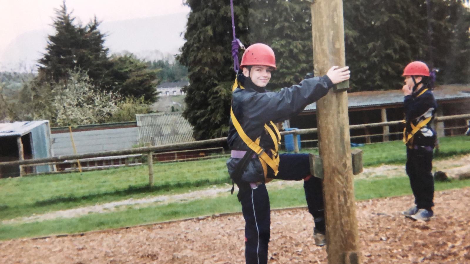 Daniel Kelly at activity day organised by Anaphylaxis Campaign