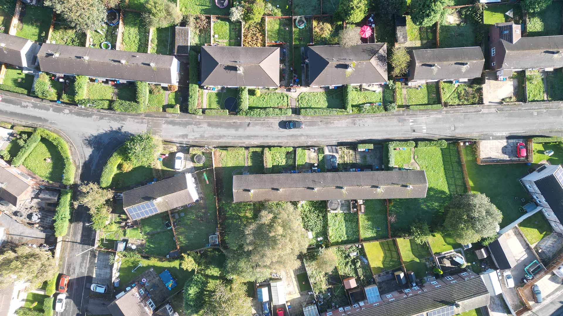 Aerial View of Brodrick Street