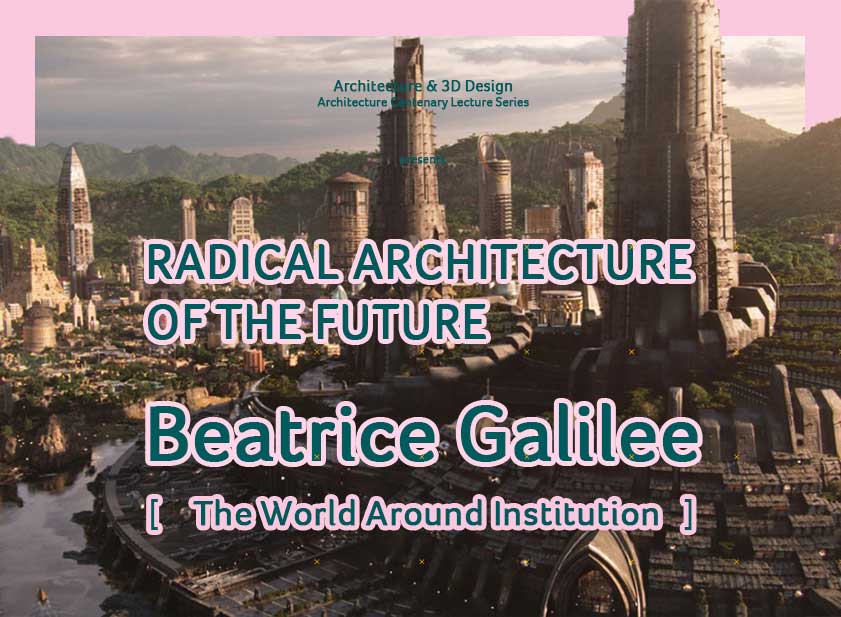 Poster for Beatrice Galilee lecture