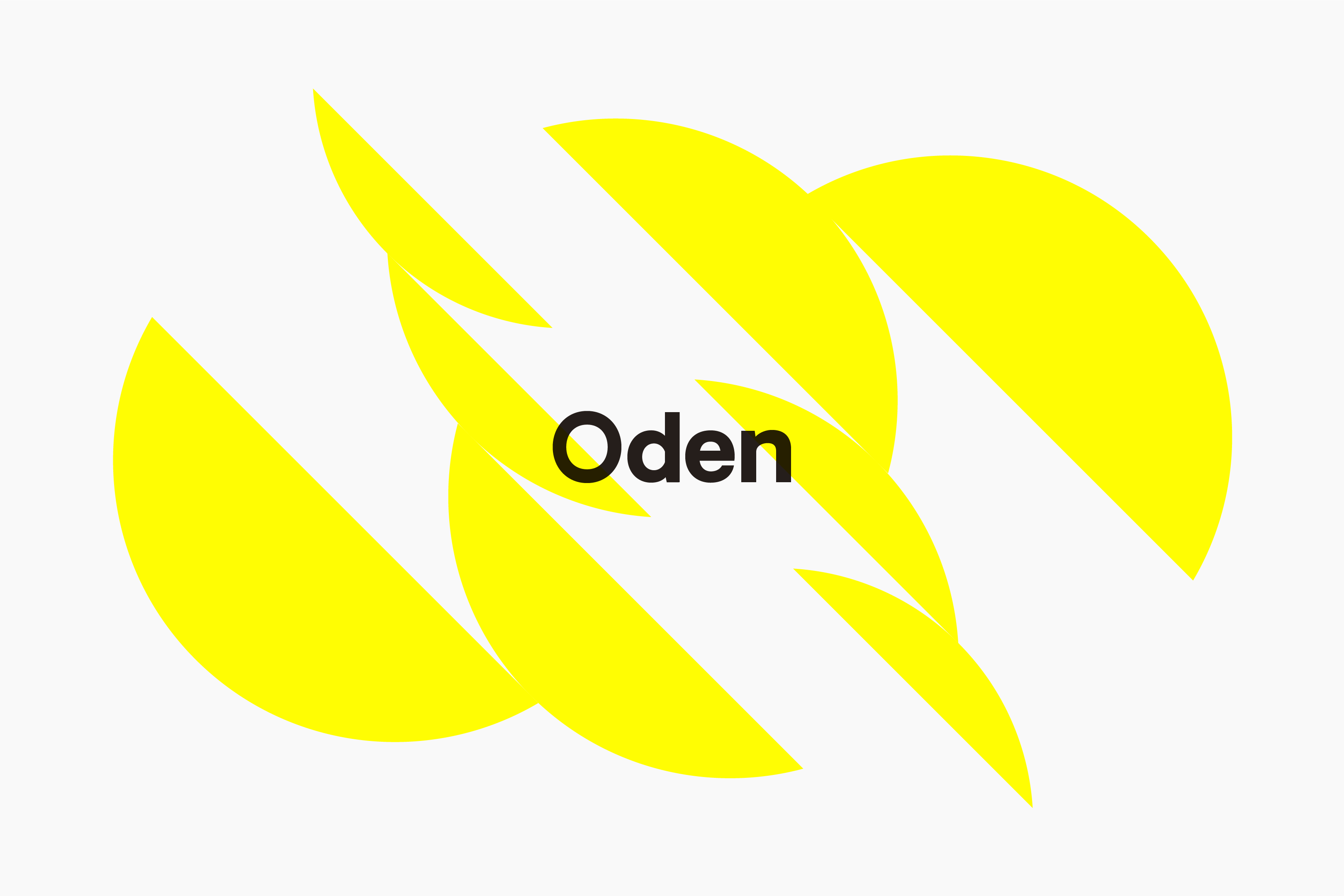 Promotional graphic for Oden