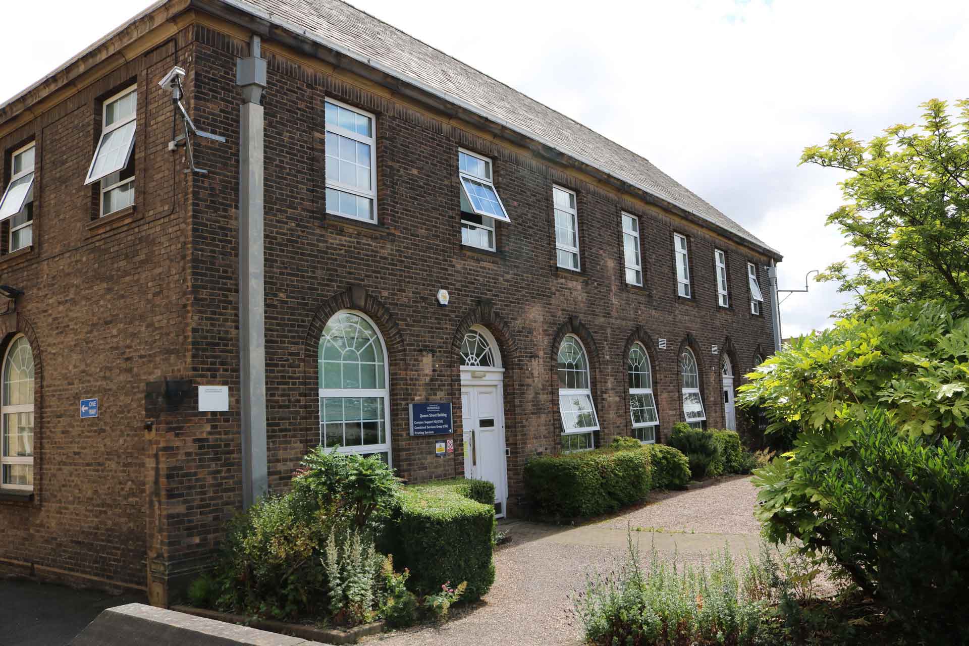 The front of Queen Street Building
