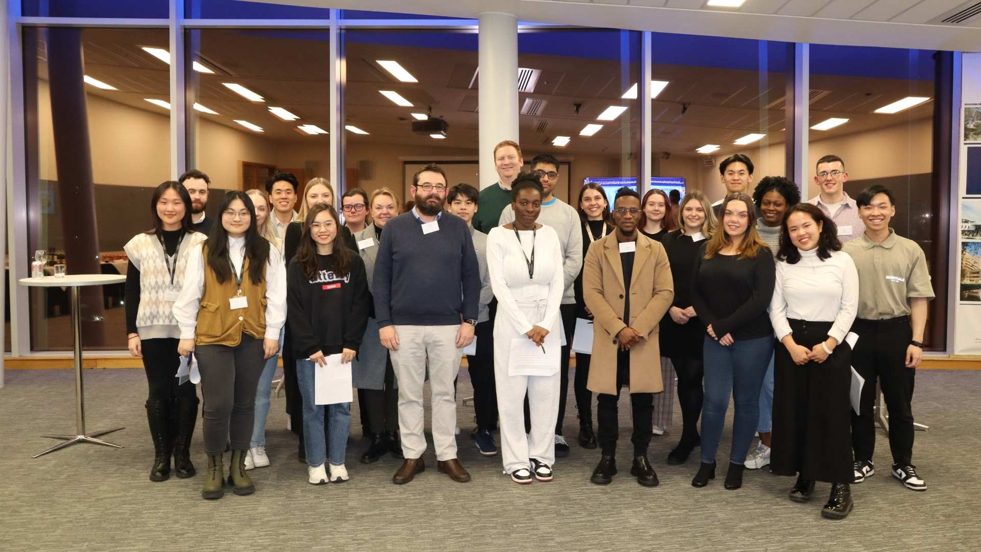 Photograph of mentors and mentees