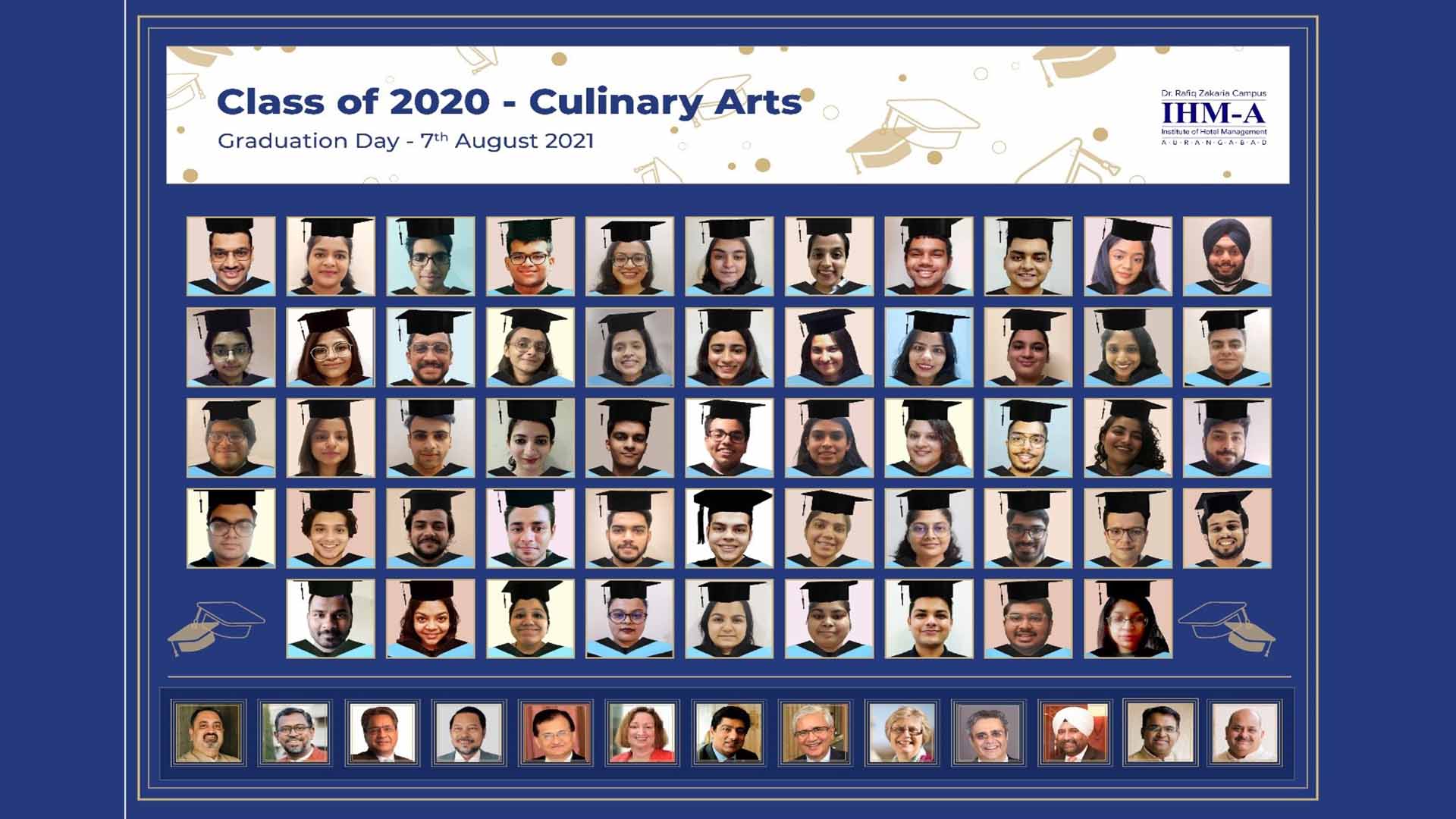 Virtual graduation photo
