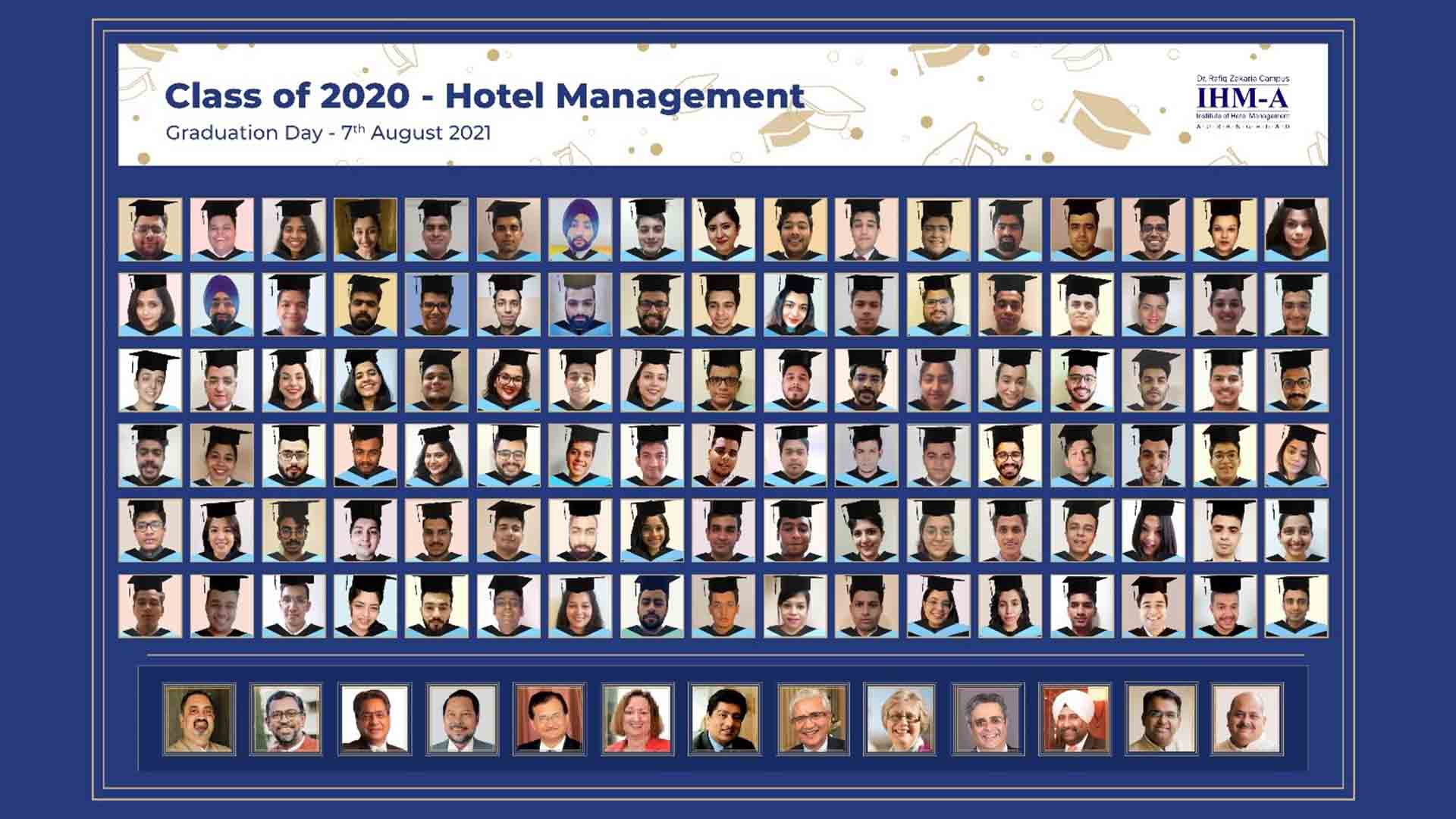 Virtual graduation photo
