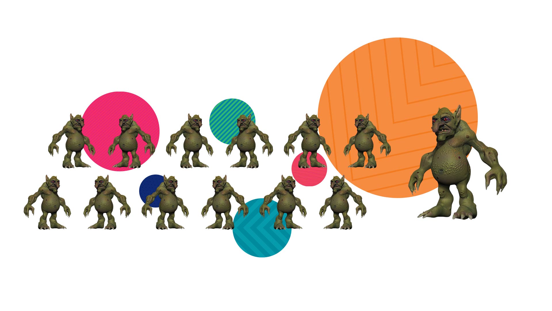 sculpta troll created in an interactive games workshop