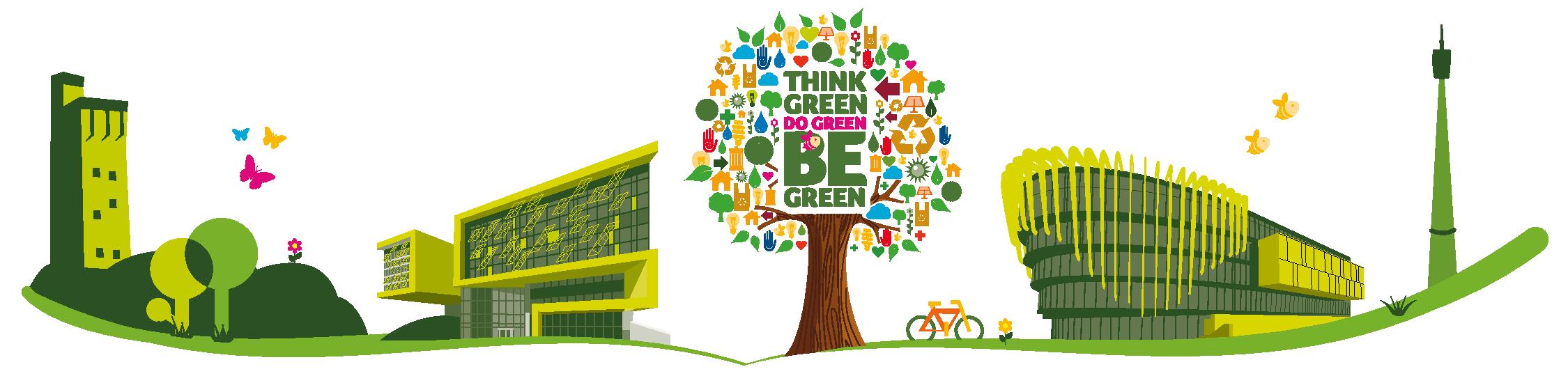 Be Green Sustainability branding