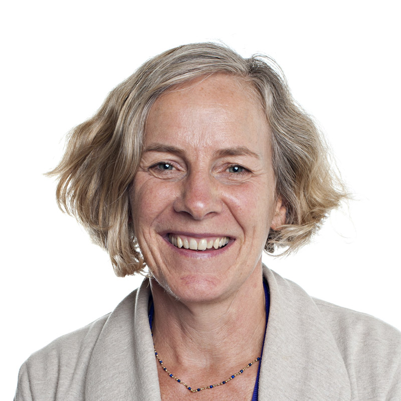 photo of Dr Catherine Evans, who is wearing a grey blazer and a friendly smile