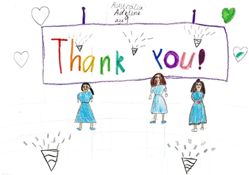 Thank you by Adeline