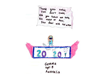 Gemma aged 8