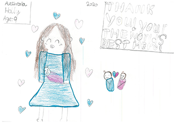 Holly aged 9