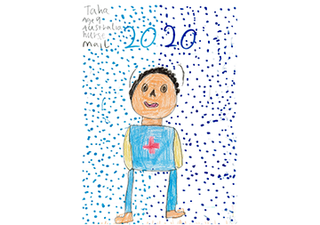 Taha aged 9
