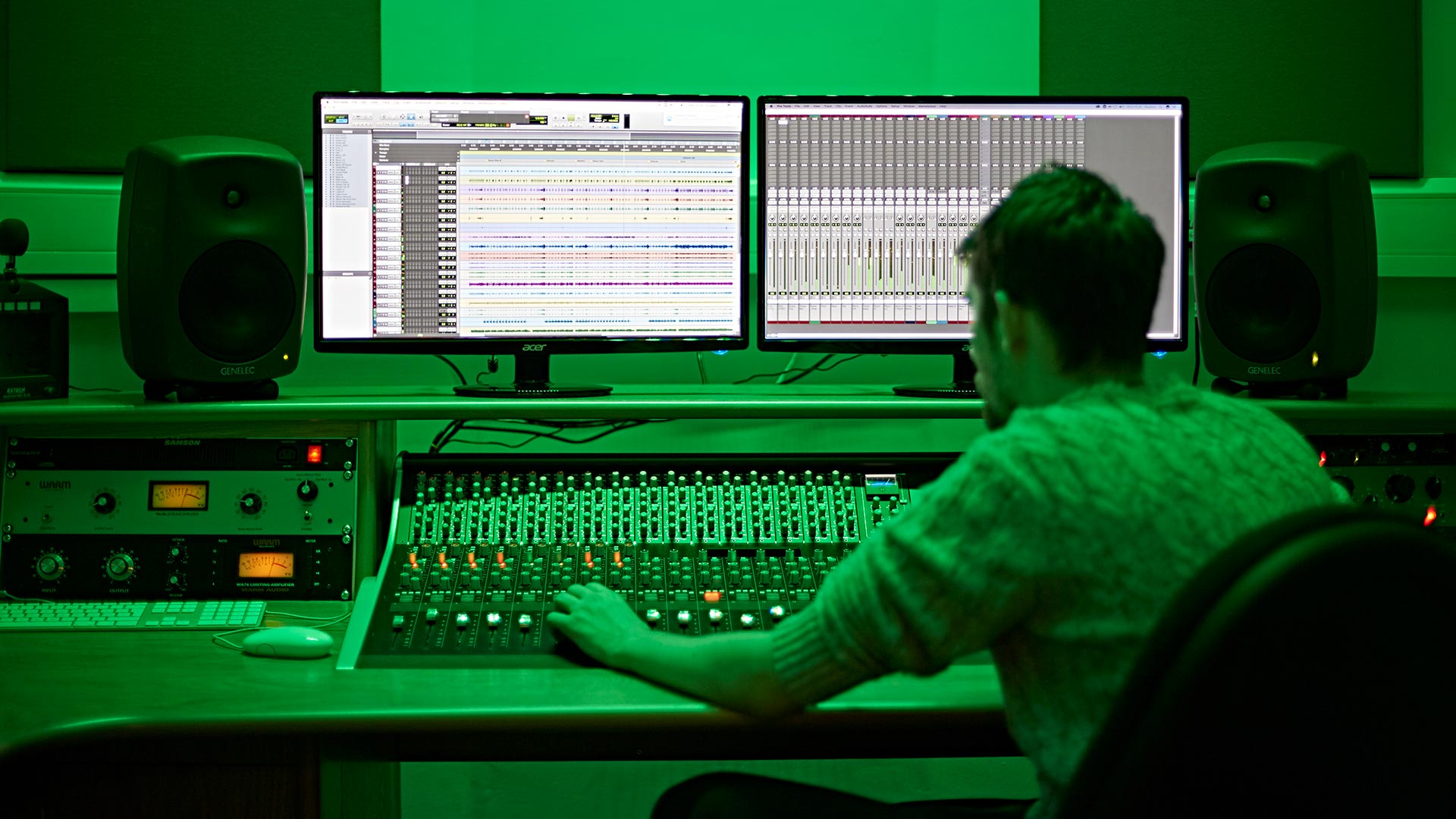 One of our three fully loaded SSL XL Desks