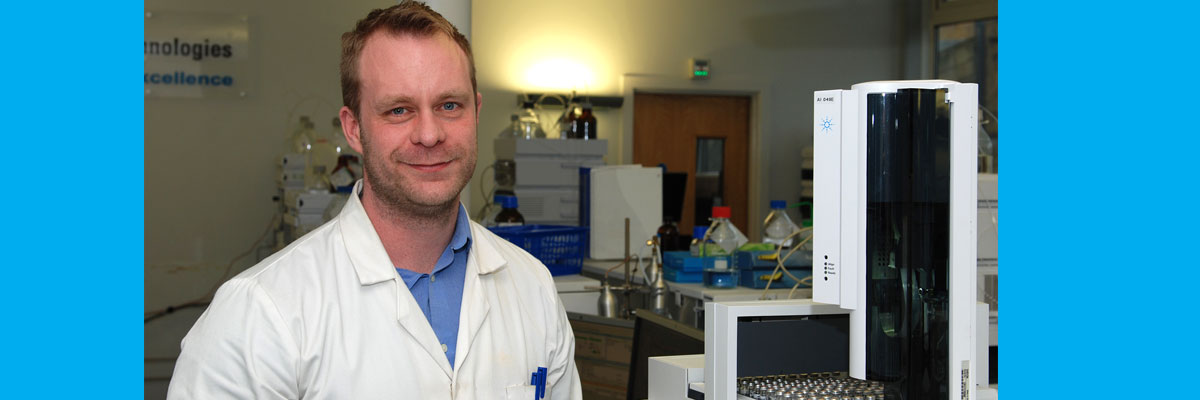 PhD researcher Sean Ward