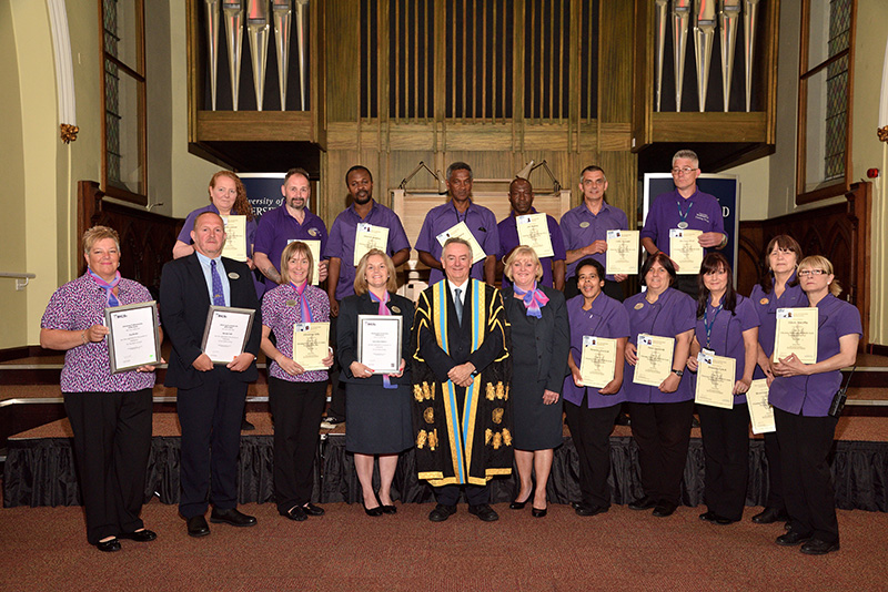 Cleaning staff award