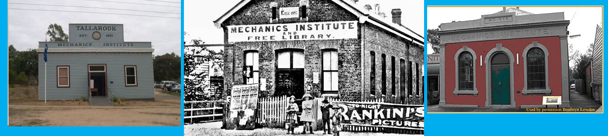 Mechanics' Institutes of Victoria Australia