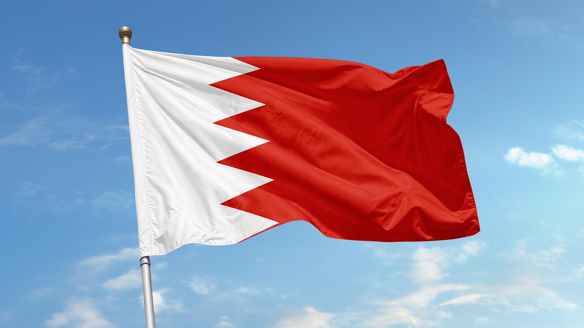 A Bahrain flag