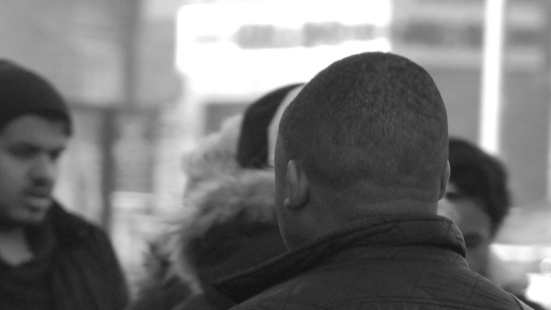 Image showing the back of a man's head