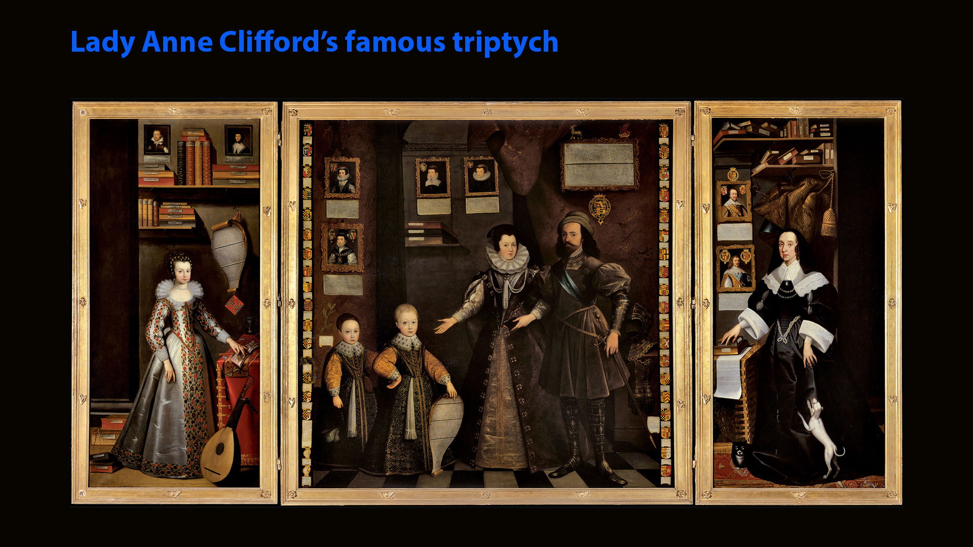 Lady Anne Clifford's triptych