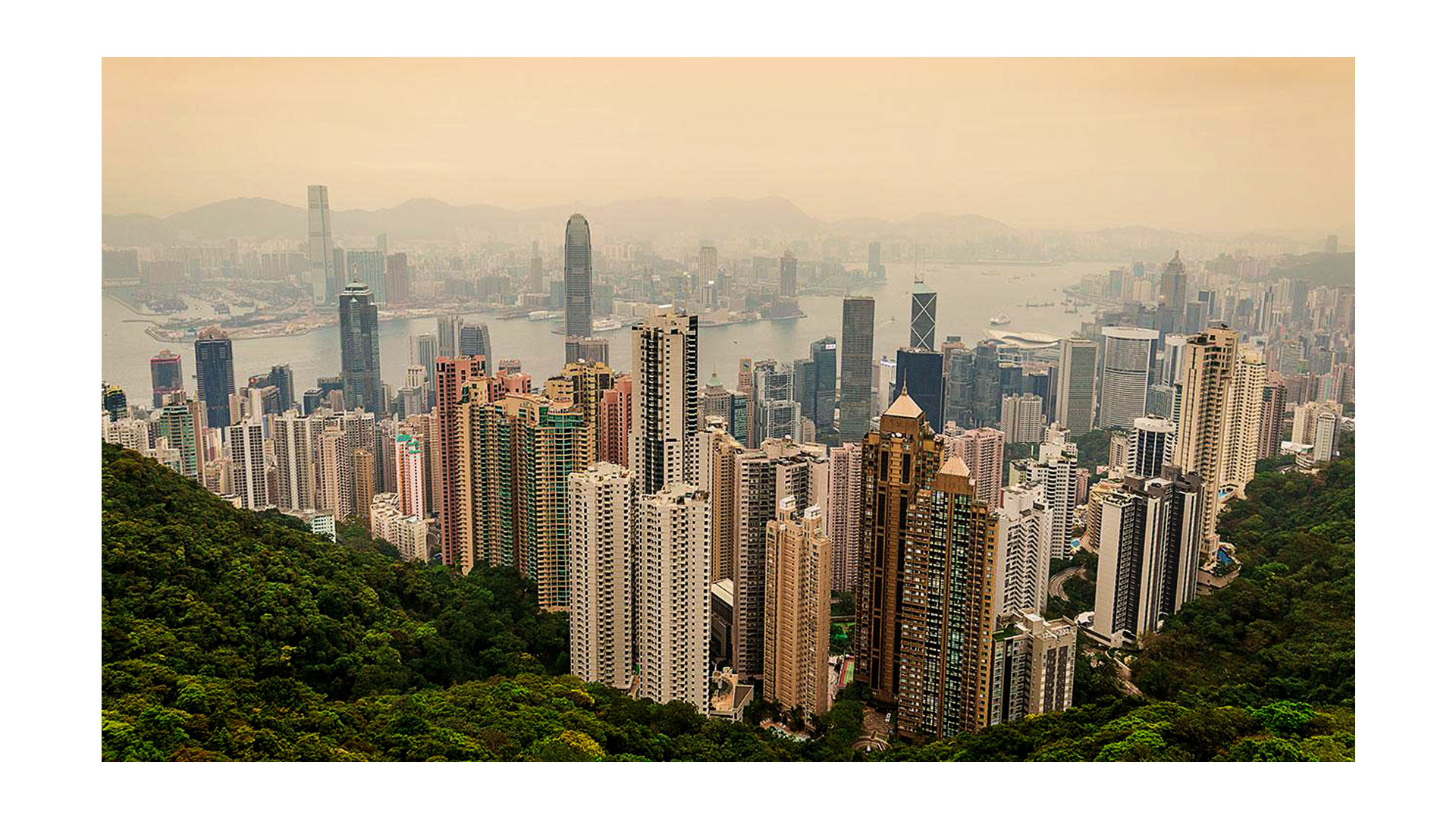 Hong Kong harbour