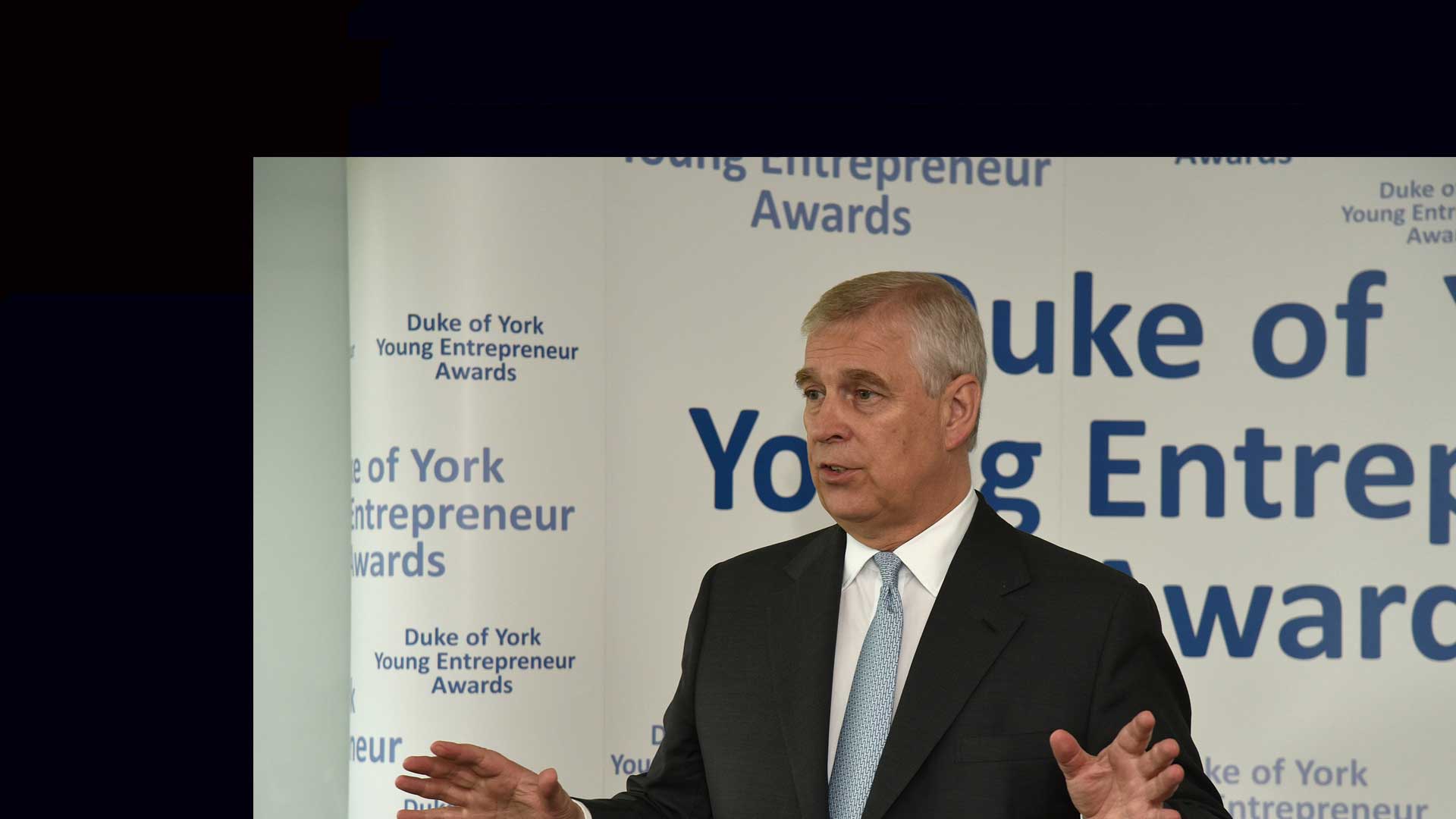 HRH The Duke of York at the Young Entrepreneur Awards 2018