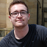 University of Huddersfield student Liam Corr