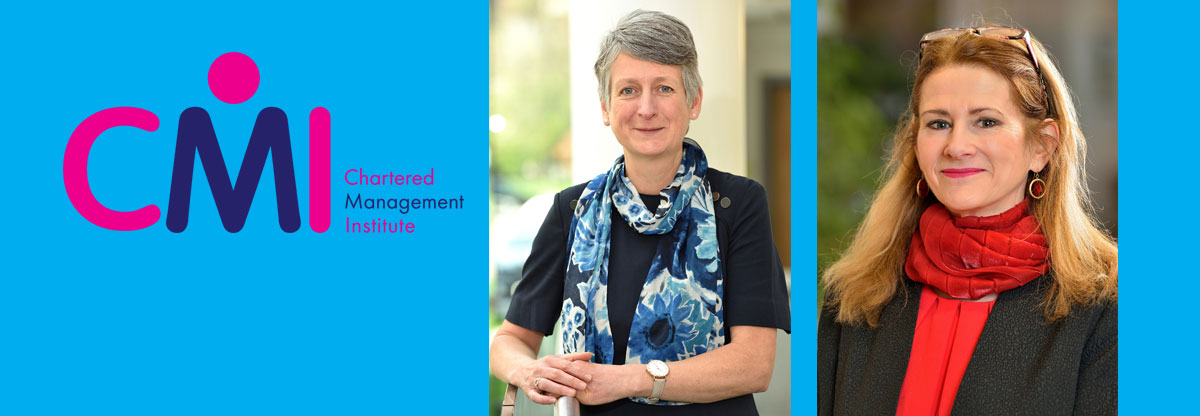 CMI Champions Dr Jenny Grainger and Professor Christine Jarvis