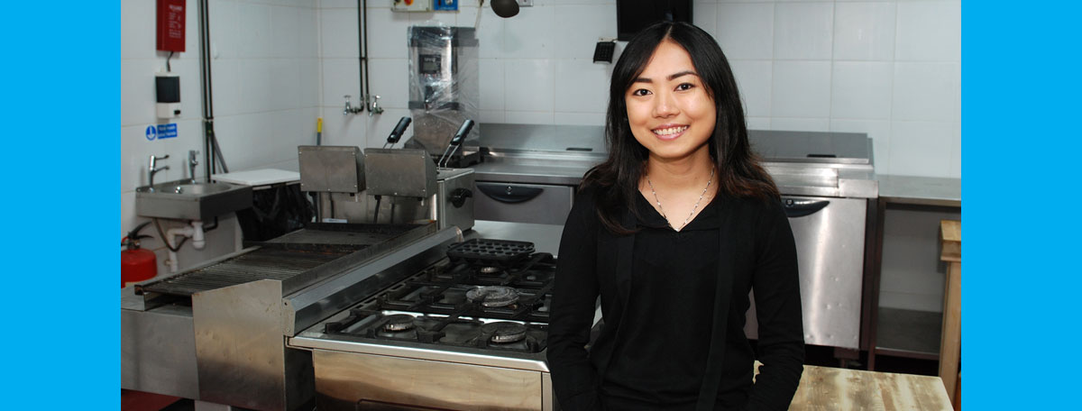 Graduate and restauranteur Myinzu Theint