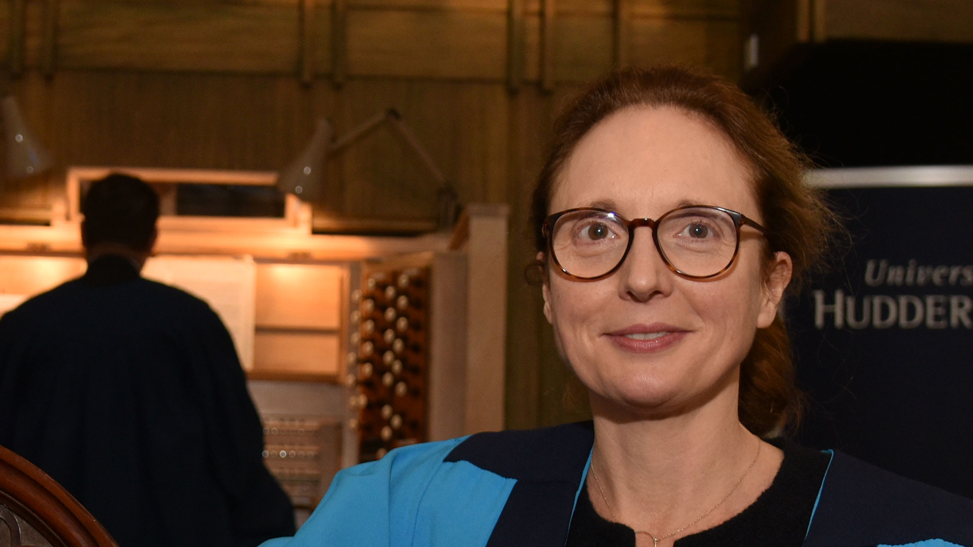 Contemporary composer Rebecca Saunders