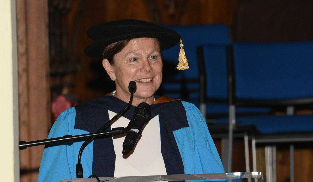 Honorary recipient Professor Fiona Wood