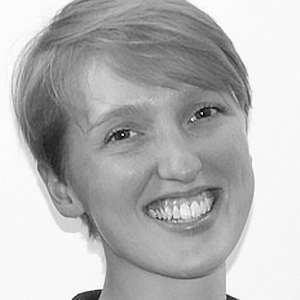 Dr Rebecca Woods smiling