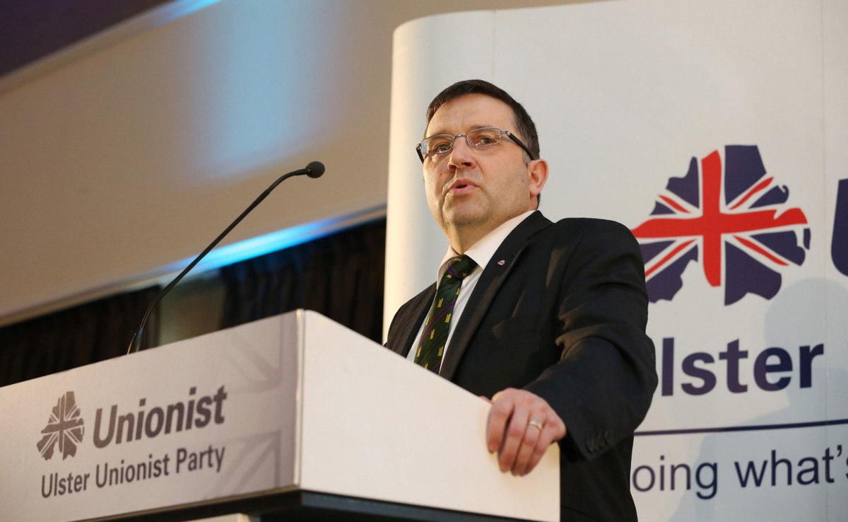 Robin Swann, the current leader of the Ulster Unionist Party