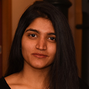 International student Sushmita Gudimella