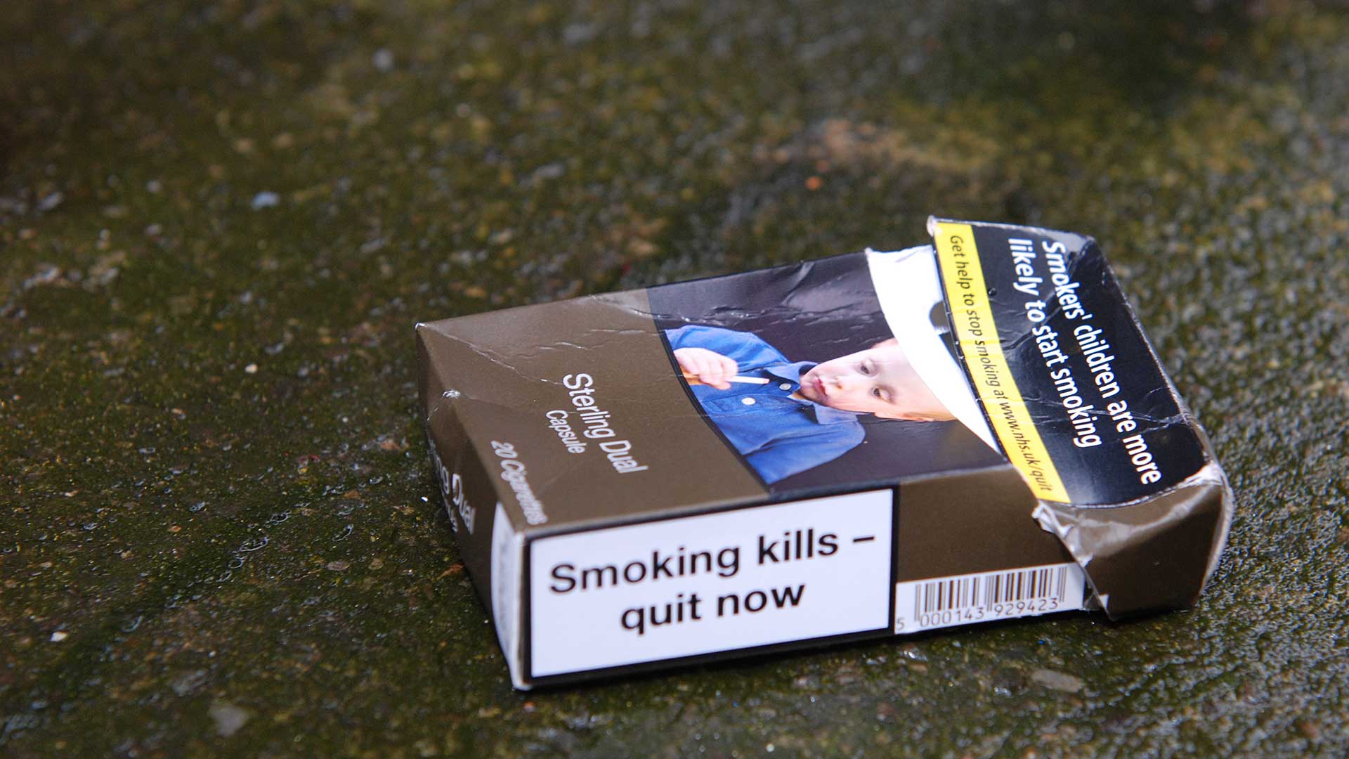 cigarette packet