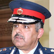 Brigadier Hamad Al-Khalifa, Assistant Chief of Public Security
