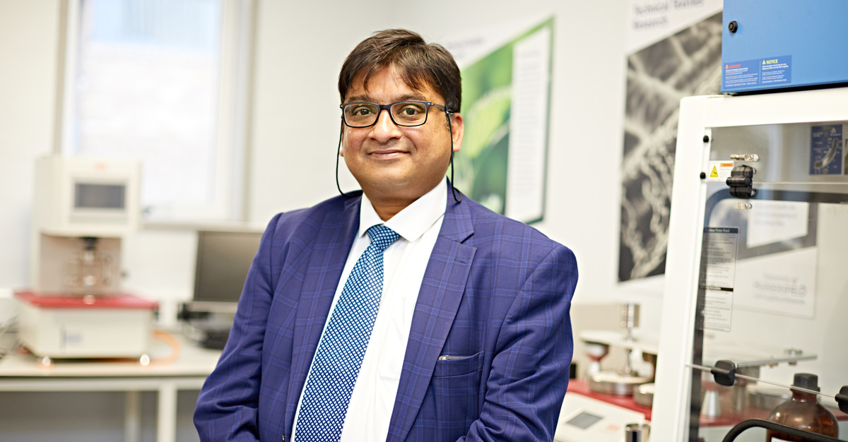 Led by Professor Parik Goswami, the Technical Textiles Research Centre raised its global profile at the international nonwovens symposium organised by EDANA