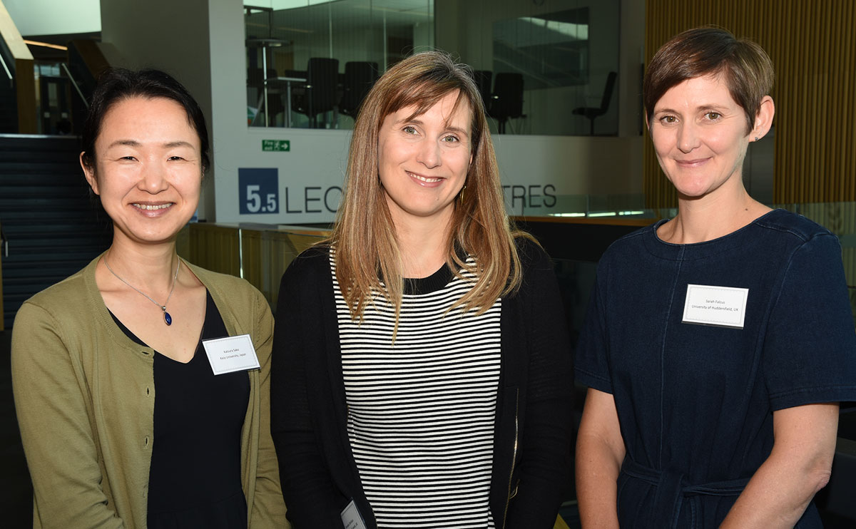 Dr Katsuro Sako, Dr Amelia DeFalco and Dr Sarah Falcus