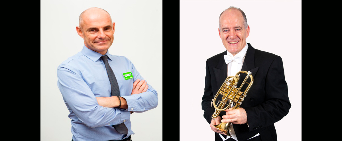 Honorary award recipients Roger Burnley and Phillip McCann
