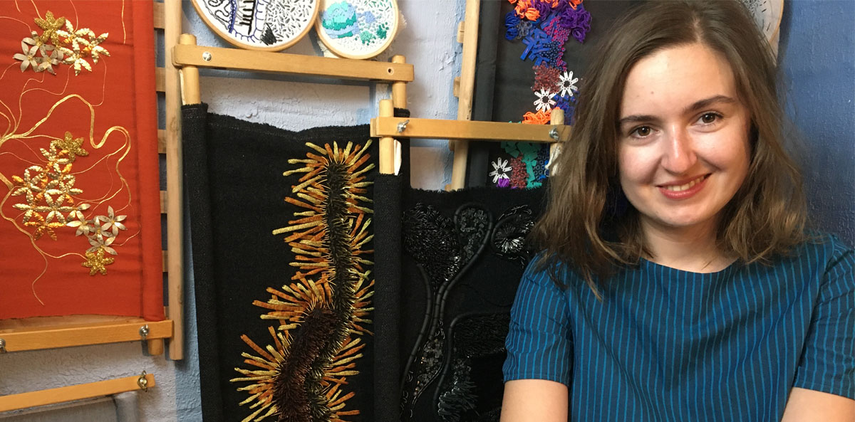 Guild funding gives the art of embroidery a new lease of life