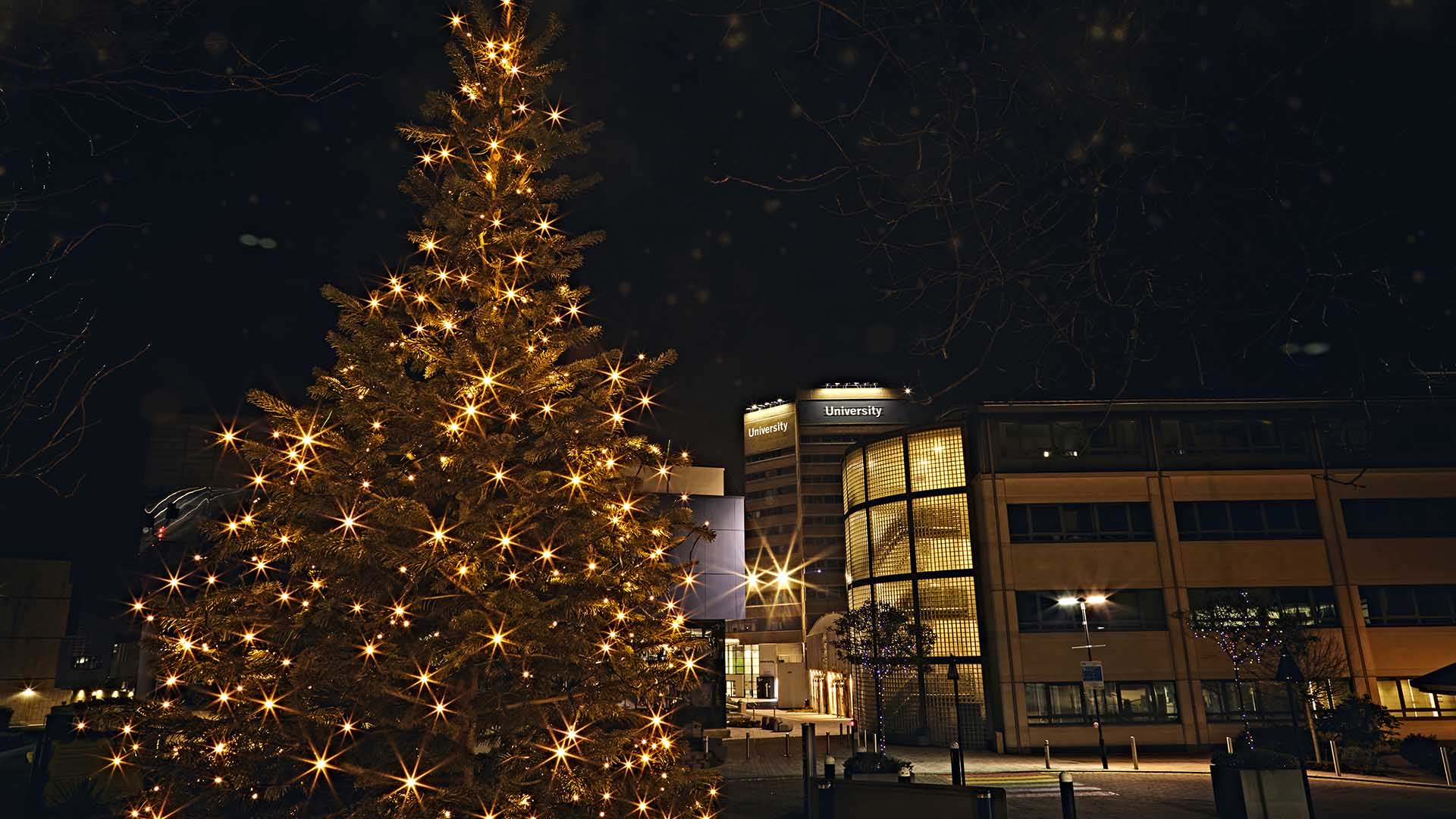University of Huddersfield at Christmas