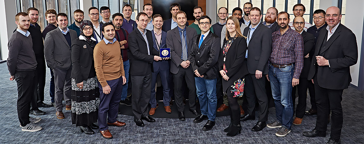 The entire team at the Institute of Railway Research