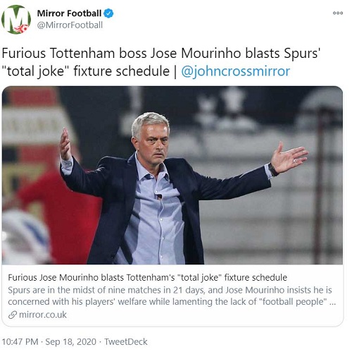 Jose Mourinho