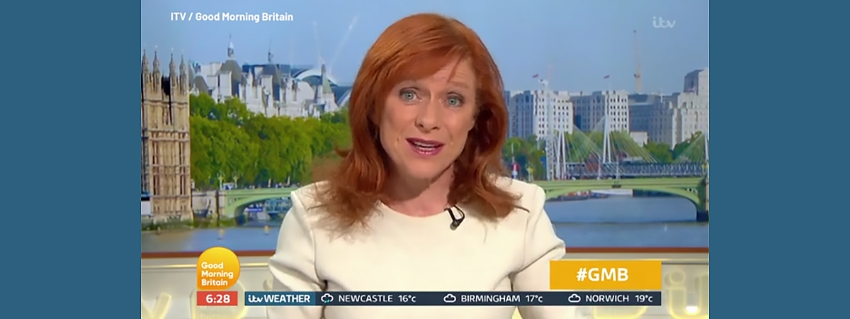 Dr Sarah Jarvis on Good Morning Britain