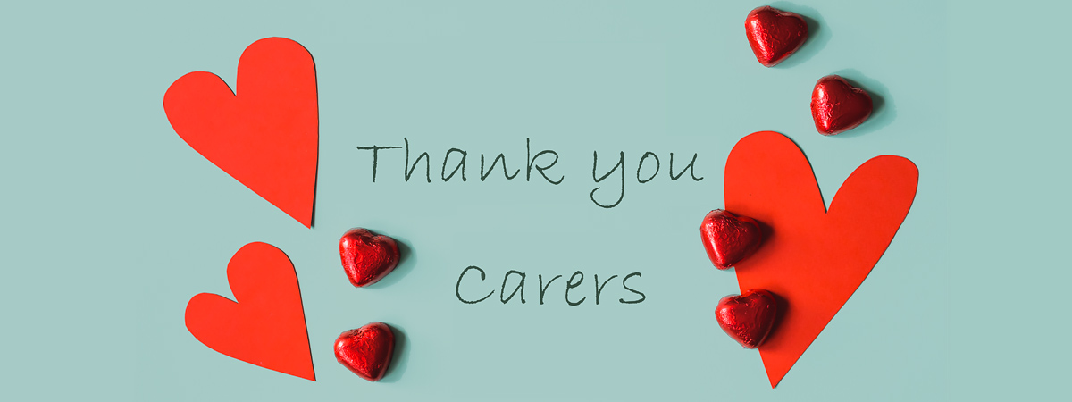 Thank you Carers graphic